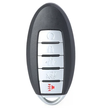 Keyforkess 433.92MHz PCF7952 Chip FCC ID: sostituzione Smart Remote Key Fob 5 Button per Nissan Patrol Armada 2014-2020 - KEYECU 433 92MHz PCF7952 Chip FCC ID sostituzione Smart Remote Key Fob 5 Button per