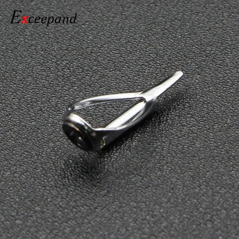 Casting Fishing Rod Guide Stainless Steel Frame Baitcasting Eye Line Ring for Fishing Rod Building or Repair 9 PCS