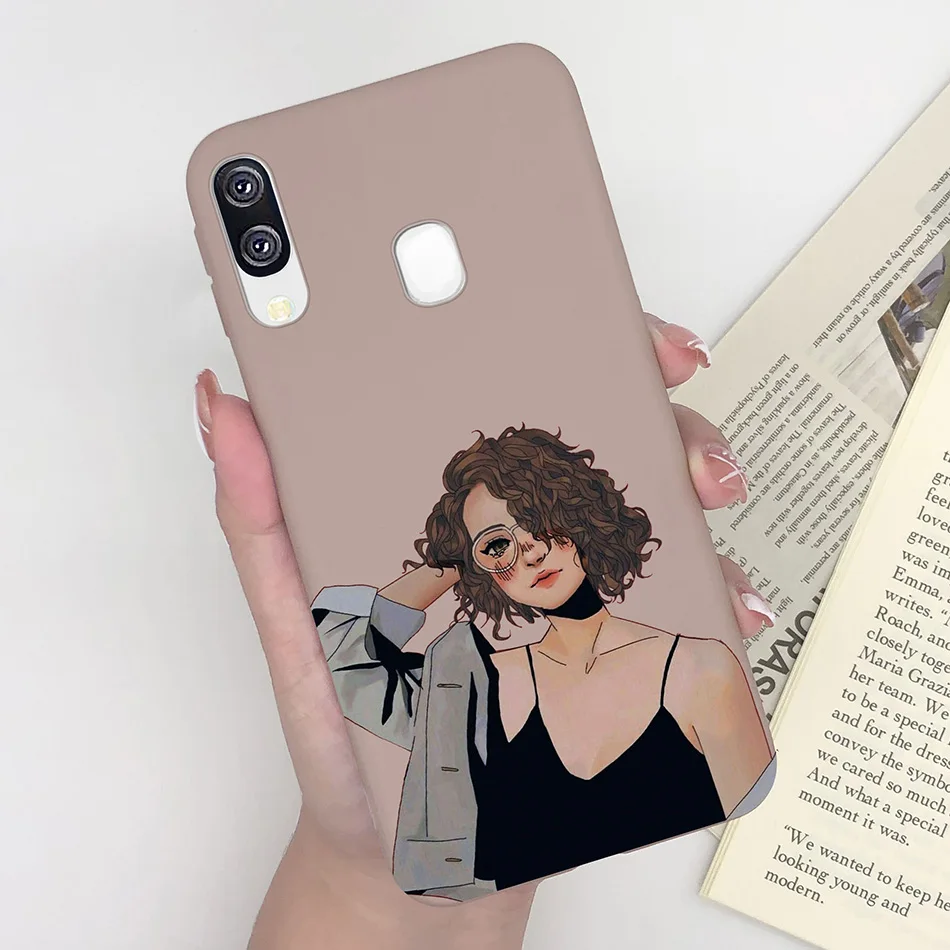 For Samsung A40 Case cover Cartoon Soft Cute Silicone Phone Case For thumbnail 9