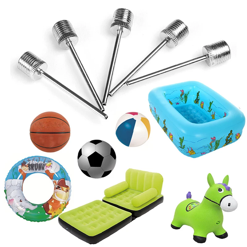 Football Basketball Soccer Ball Needle Valve Adaptor Soccer Ball