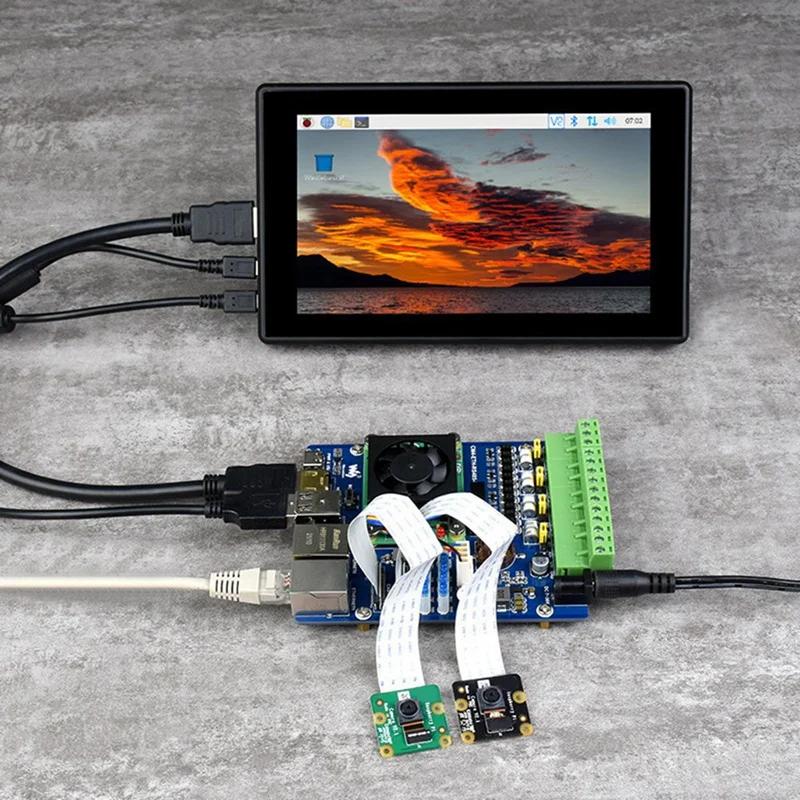Waveshare For Raspberry Pi Compute Module 4  Ʈũ Ʈ 4  RS485 Ȯ  ⰡƮ ̴ USB 2.0