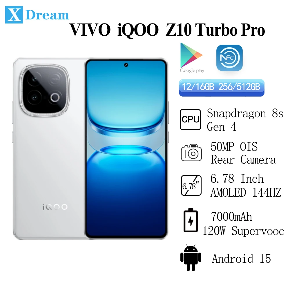 VIVO Iqoo z10 turbo pro 256+12 CN　ホワイト VIVO Iqoo z10 turbo pro 256+12 CN ホワイト pro VIVO z10 256+12