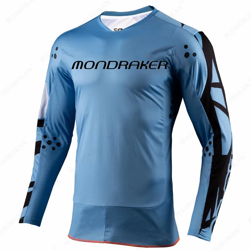 MONDRAKER Moto велосипедная майка с длинным рукавом Велоспорт эндуро Mtb рубашка горный