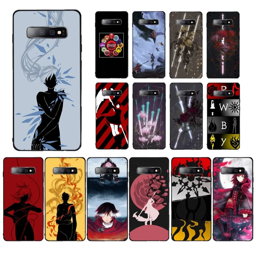 

R-RWBYS Phone Case For Samsung S 9 10 20 21 22 23 30 23plus lite Ultra FE S10lite Fundas
