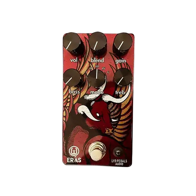 ギター Eras distortion Ly rock pedals, lyr ERAS rock electric guitar pedals, high