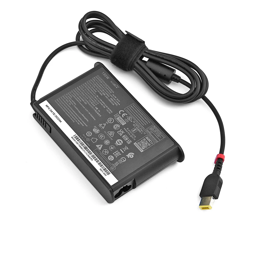 Laptop Carregador Adl135scc2a Adaptador ac para Lenovo x1 s5 Adl135sdc3a Adl135slc3a Fonte de Alimentação Adl135scc3a 135w 20v 6.75a - Imagem 5