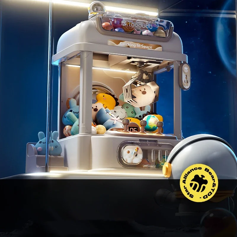 Children Remote Control Claw Machine Coin Operated Claw Crane Toy Capsule Toy Machine with Doll and Capsule Kids Xmas Gifts 3