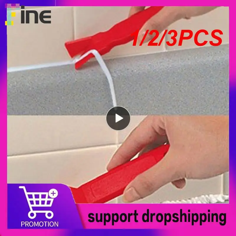 

1/2/3PCS In1 Glass Glue Angle Scraper Caulking Silicone Tool Shovel Binder Rubber Shovel Gereedschap Remover Angle Seam Spatula