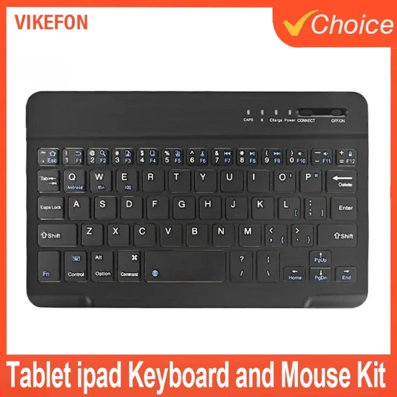 Keyboard and Mouse Kit 10 inch Bluetooth for tablet ipad Xiaomi Samsung Huawei Lenovo For Android ios Windows