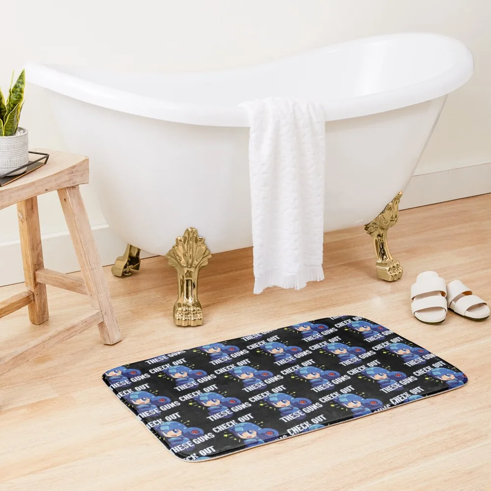 

Check Out These Guns Bath Mat DoorEntrance Door Mats In The Bathroom Waterproof Bathroom Rugs Non-Slip Bathtub Entrance Door Mat