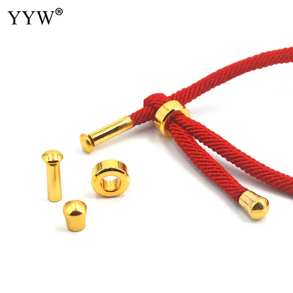 10Sets/Lot Stainless Steel Clasp For Necklace Bracelet Making Stainless Steel 4 Pieces Sets Connector Clasp Crimp End Clasp