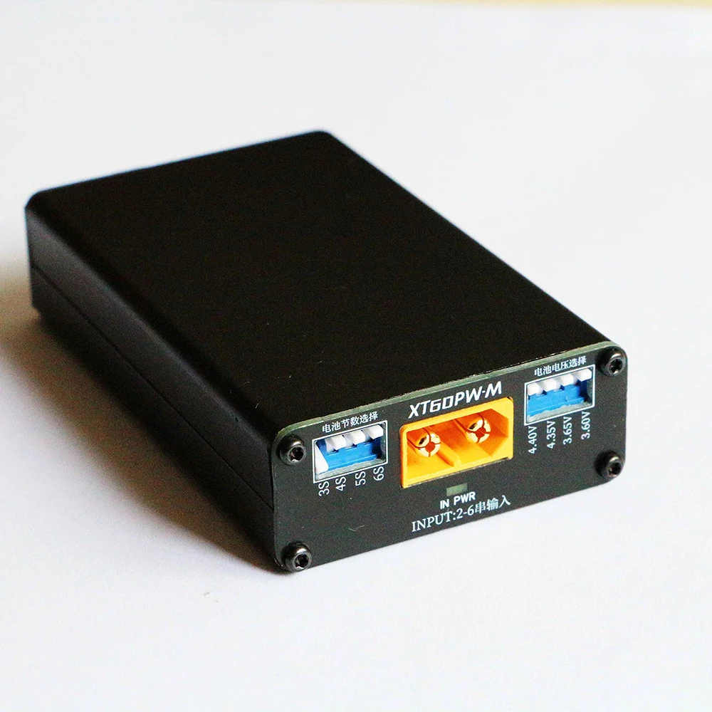 Modulo di ricarica e scarica batterie al litio PD3.1 100W 2S~6S per batterie Li-ion LiFePO4 3S 4S 5S con BMS e caricatore USB TYPE-C DC XT60
