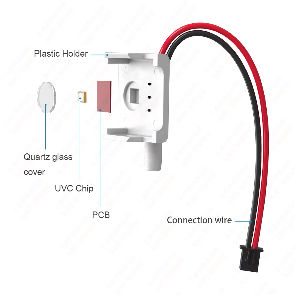 High Quality 270nm 275nm 280nm UVC Deep UV LED Ultraviolet Lamps 12V 24V Use For Water Purification Disinfection Sterilization