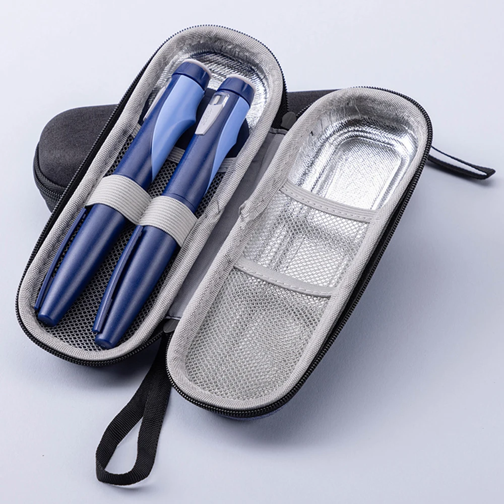 Langlebige EVA Insulin-Kühltasche Wasserdichte Thermisch Isolierte Stifttasche Gekühlte Kühltasche für Diabetiker – Detail 2