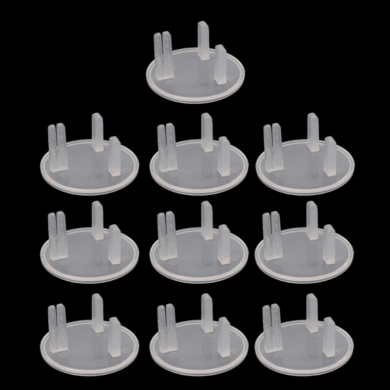 

10 Pcs UK Standard Plug Socket Protective Cover Socket for Protection GBR