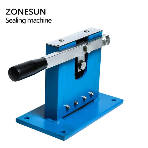 ZONESUN 수동 알루미늄 소프트 튜브 씰링 기계, 치아 페이스트, 립글로스 튜브 실러, 날짜 코드 포함 4