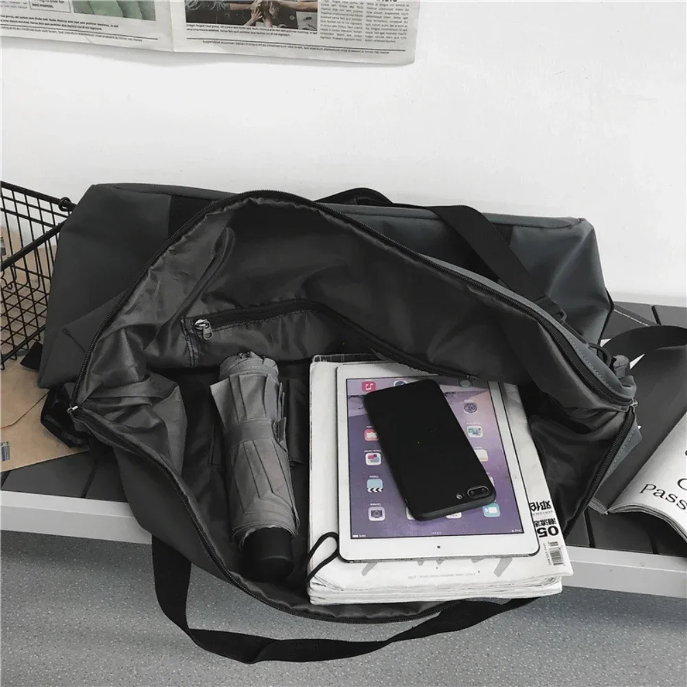 Handheld Travel Bag, Large Capacity Sports and Fitness Bag, Lightweight Storage Luggage Bag, One Shoulder Crossbody Travel Bag