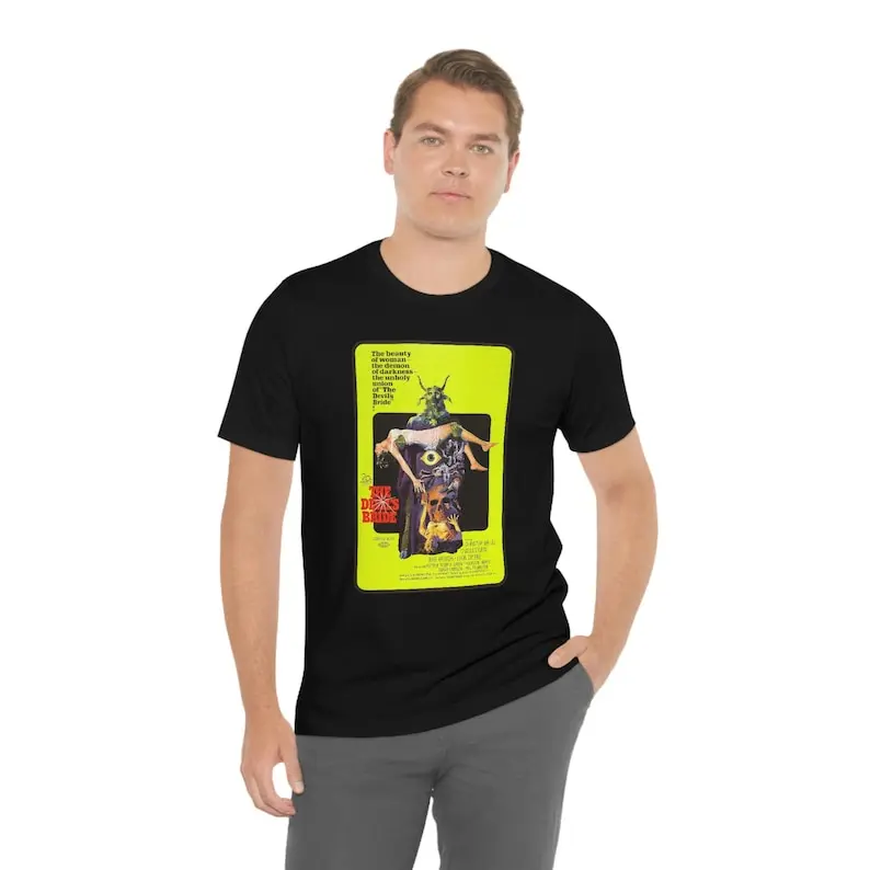 

The Devil's Bride T-Shirt Black Short Sleeve Movie Tee