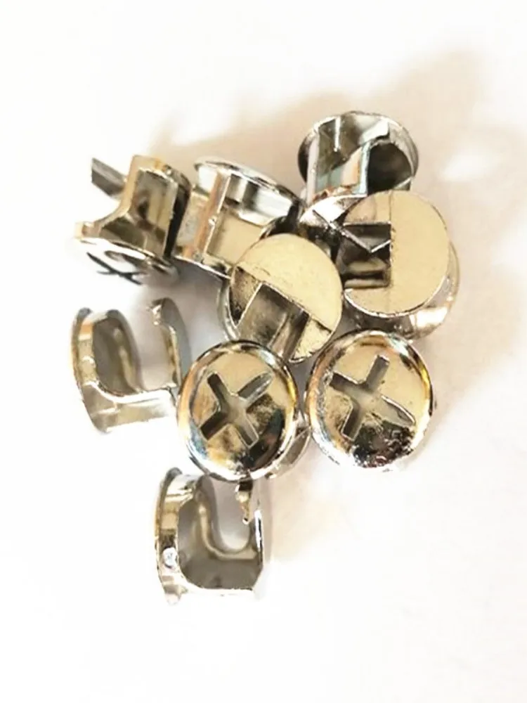 12mm 10/20Pcs Thickening Three In One Connector Eccentric Wheel / Hardware / Connector Furniture Hardware Diameter