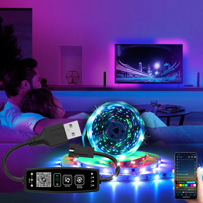 Controlador Bluetooth de Píxeles LED con Control Remoto de 28 Teclas y Sincronización de Música Sb482e42be7a548e68802de1bdd82948bm