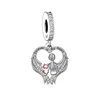 Fit Original Pan Charm Bracelet 925 Silver Rainbow Bridge Angel Wings Father Mother Cat Dog Bead For Making Memorial Berloque 2