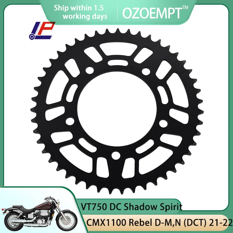 Black 525x122 O-Ring Chain 17/41 Sprockets 2001-2007 Honda Shadow 750 - Foto 10