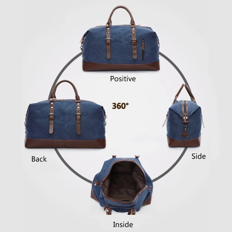 Multifunction Shoulder Bag Handbag Briefcase for Men Women Journey Crossbody Handbags Laptop Case Luggage Storage Bag