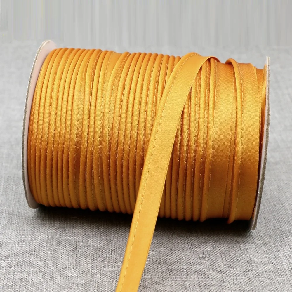 Polyester Satin Bias Binding Tape 1/2"(12mm) For Craft Supplies Sewing