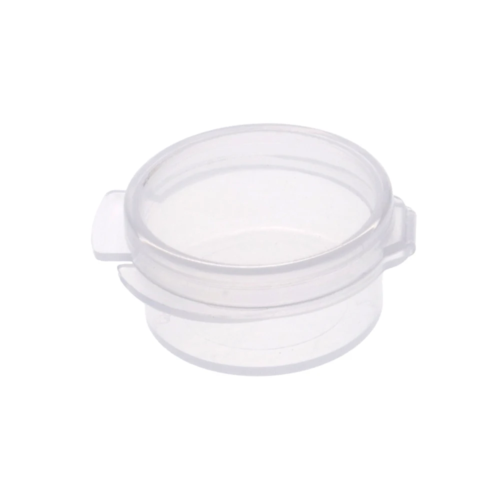 100Pcs 5g Make Up Jars Mini Sample Bottle Sealing Pot Face Cream Container Plastic Transparent Case Salad Sauce Portable Box