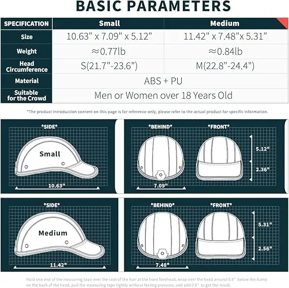 Retro Baseball Helmet ABA Material Safety Buckle Design Extended Brim Design Effective Sun Protection Easy To Wear Unisex