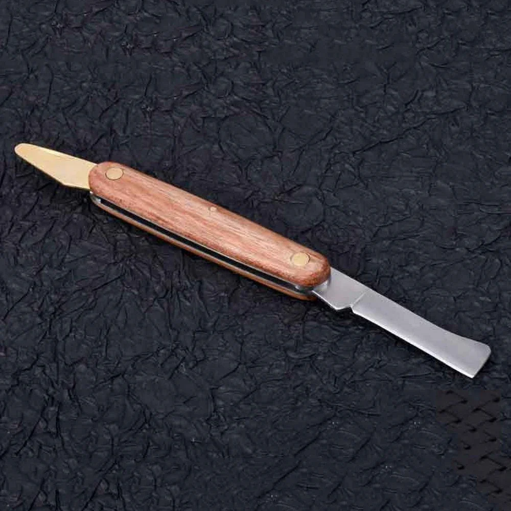 Foldable Wooden Handle Branch Cutter Seedling Tree Garden Supplies Garden Hand Tools Pruning Knifes Grafting Cutter grafting knife