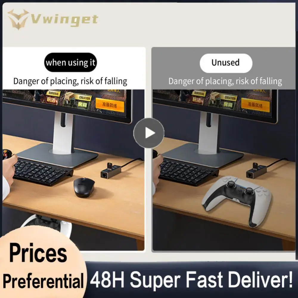 Controller Di Gioco Ps5 Supporto Per Rack Sospeso Supporto Per Gancio Per Gamepad Portatile Rack Di Stoccaggio In Abs Per Accessori Di Gioco Ps5 X-Box