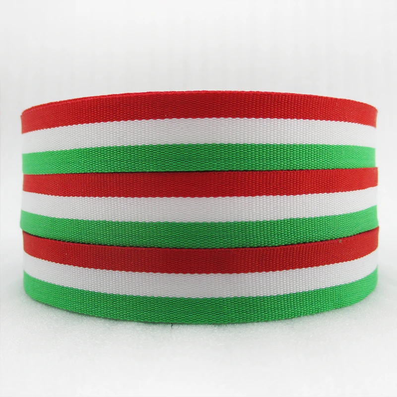 5 Yards Multi Size 16mm 25mm Striped Grosgrain Ribbon Stripes Festival Party Gift Decoration Crafts DIY Wrapping Accessories ribbon decoration ribbon supplies wrapping ribbon grosgrain ribbon