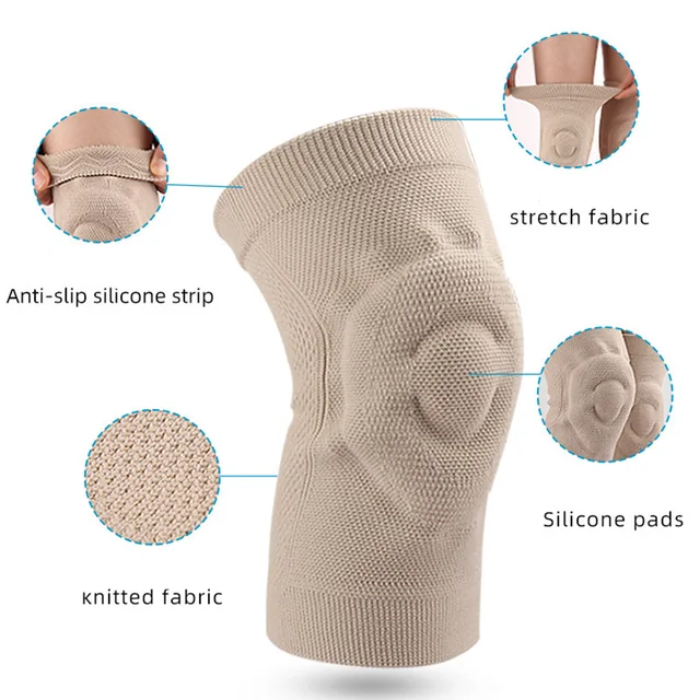One Pair Unisex Summer Thin Knee Pads Sports Protective Gear With Gasket 2024 New Antiskid Sports knee Pads 4