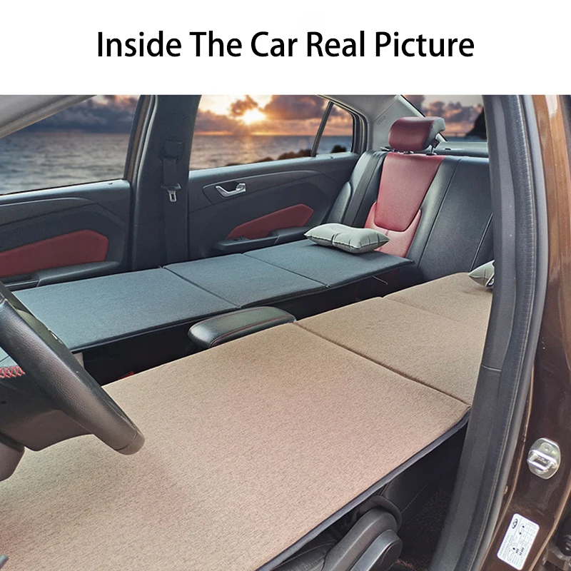 Car Modified Bed Multi-Function Car Sleeping Mattress Co-pilot Sleeping Camping Portable Folding Rear Seat Travel