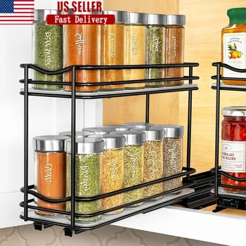 Pull Out Spice Rack Organizer 1