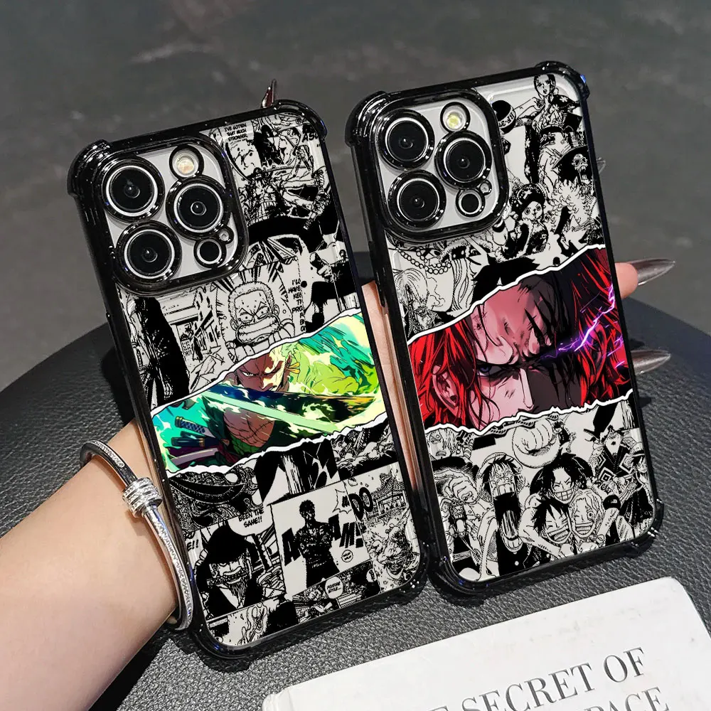 Cool Manga Luffys Plating Anti-Fall Airbag Phone Case