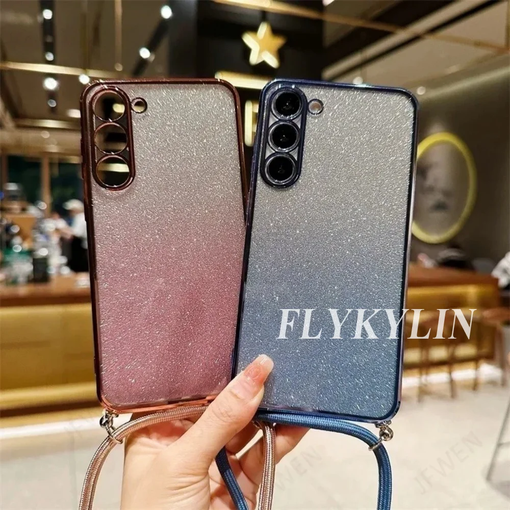 Hanging Rope Flashing Phone Case - Shock Resistant Protective Cover