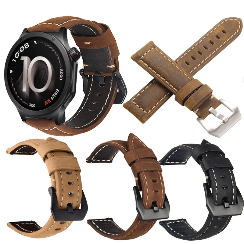 Genuine Leather Quick Release Watch Straps - Premium Quality Accessories