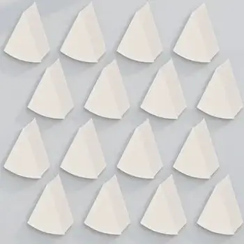 2 Set di Spugne in Lattice per Trucco, Spugna a Cuneo per Fondotinta, Strumento Naturale per Viso, Occhi, Naso e Angoli del Viso per Donne