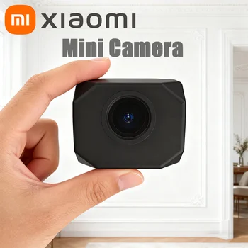 Xiaomi Mini Cámara de Seguridad 8K, Visión Nocturna Color, Monitoreo Movimiento, WiFi, Impermeable 2026