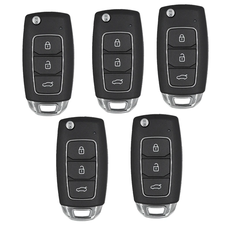 

Проводной дистанционный ключ с 3 кнопками для Hyundai Тип для VVDI ключ инструмент 5 шт./лот для Xhorse XKHY05EN