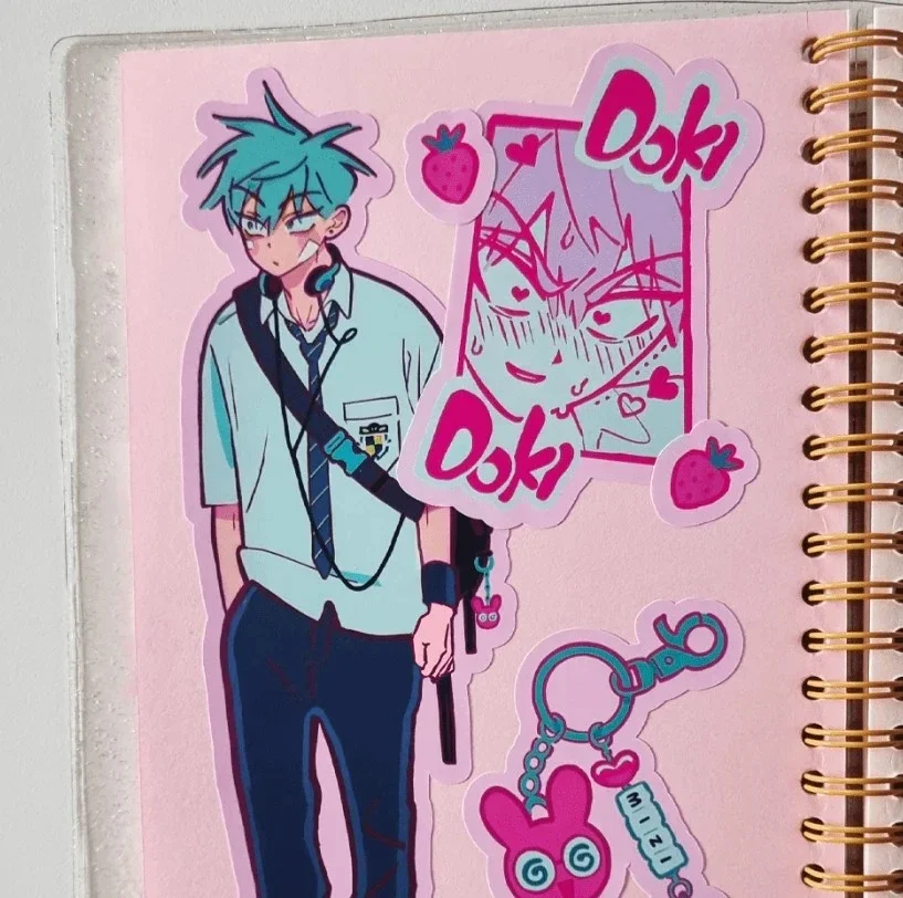 AlienStages Aufkleber Set - 50 Stück Till & Ivan Graffiti Figuren Wasserdicht