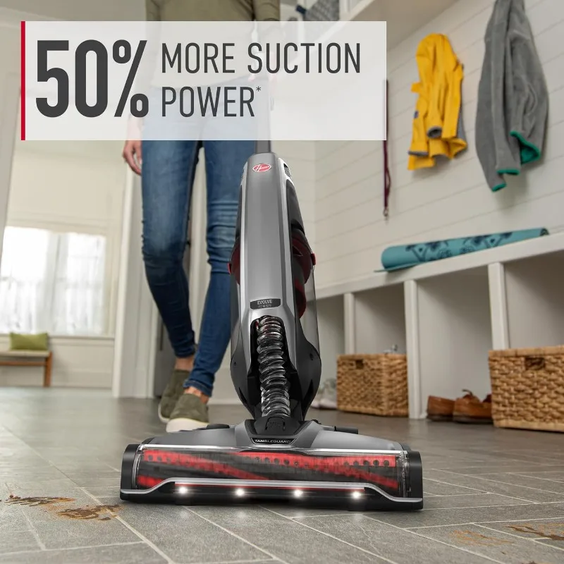 Hoover ONEPWR Evolve Pet Elite Cordless Upright Vacuum Cleaner, for Carpet and Hard Floor,Portable, Lightweight,Superior Suction 2