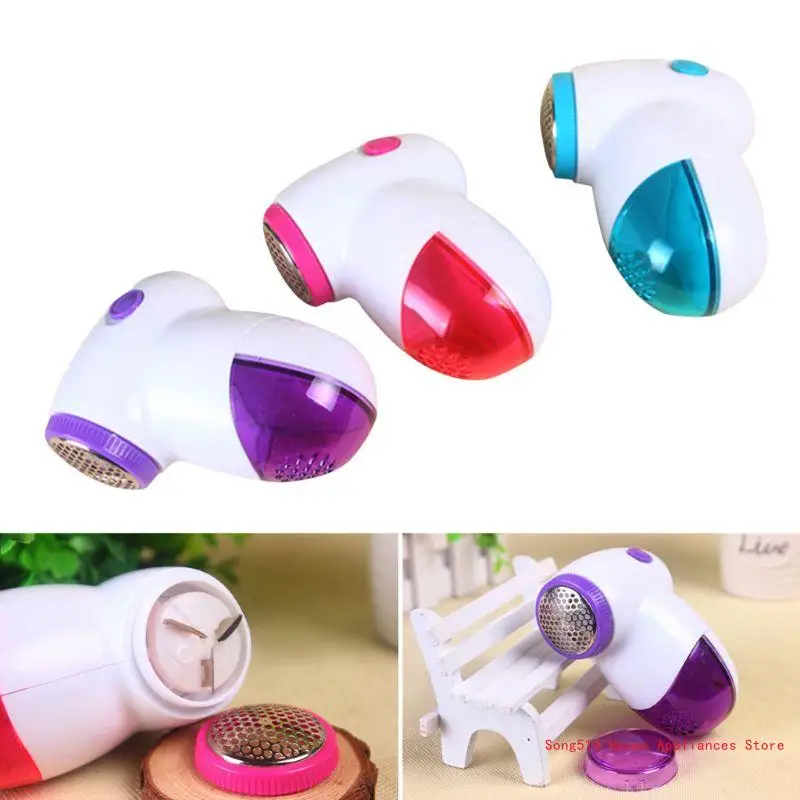 Electric Lint Remover Clothes Fluff Fabric Sweater Shaver Household Mini Tool 95AC