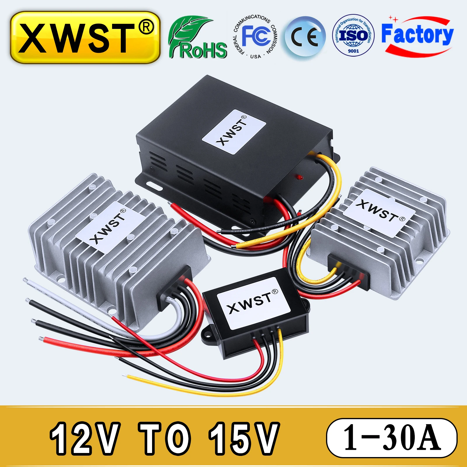 para 15v Boost dc dc Converter 130a Regulador de Tensão Módulo Transformador Inversor Solar Híbrido 12v