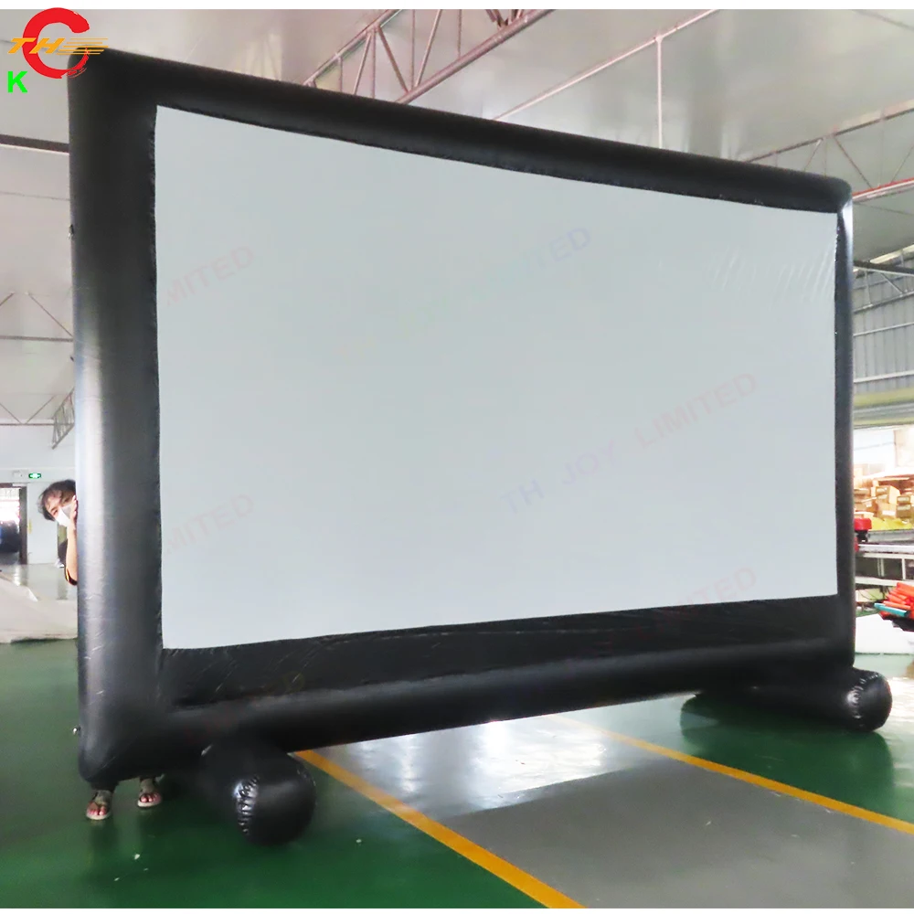 

Free Air Shipping 200 Inch Air Tight Inflatable Screen Durable Home Theater Movie Projection Screens for Sale