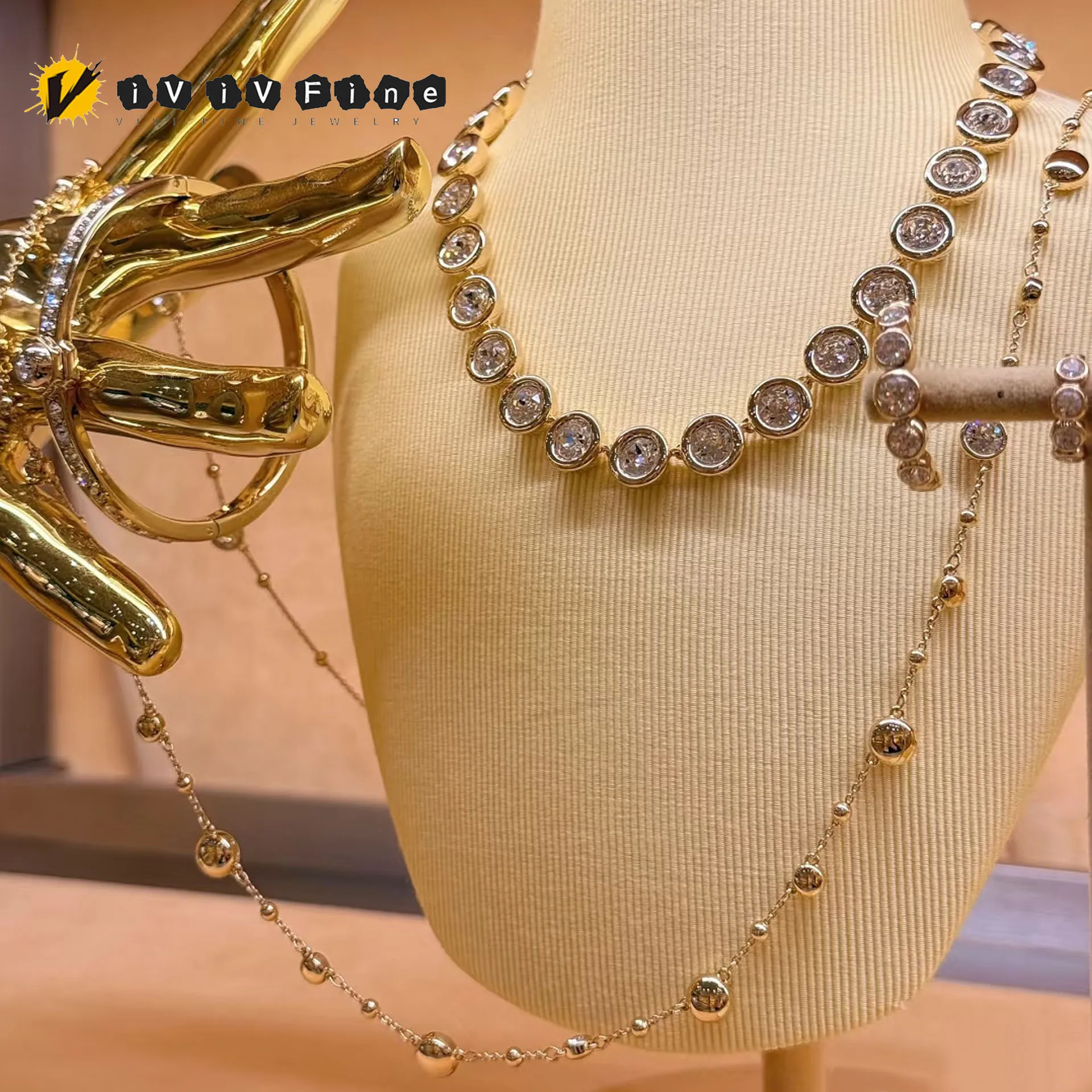 2025 Original Fine Jewelry Set Diversified Wearing Necklaces Simple Zircon Crystal Earring Bracelet for Women Romantic Gifts 1