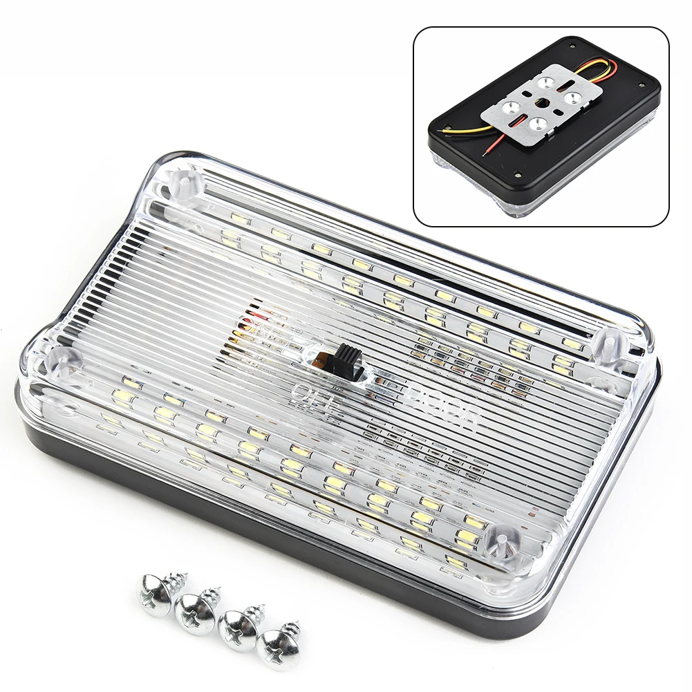 

1pc Car Ceiling Light 12V 36 LED Car Vehicle Interior Dome Roof Ceiling Reading Trunk Light Lamp Automobiles Accessories