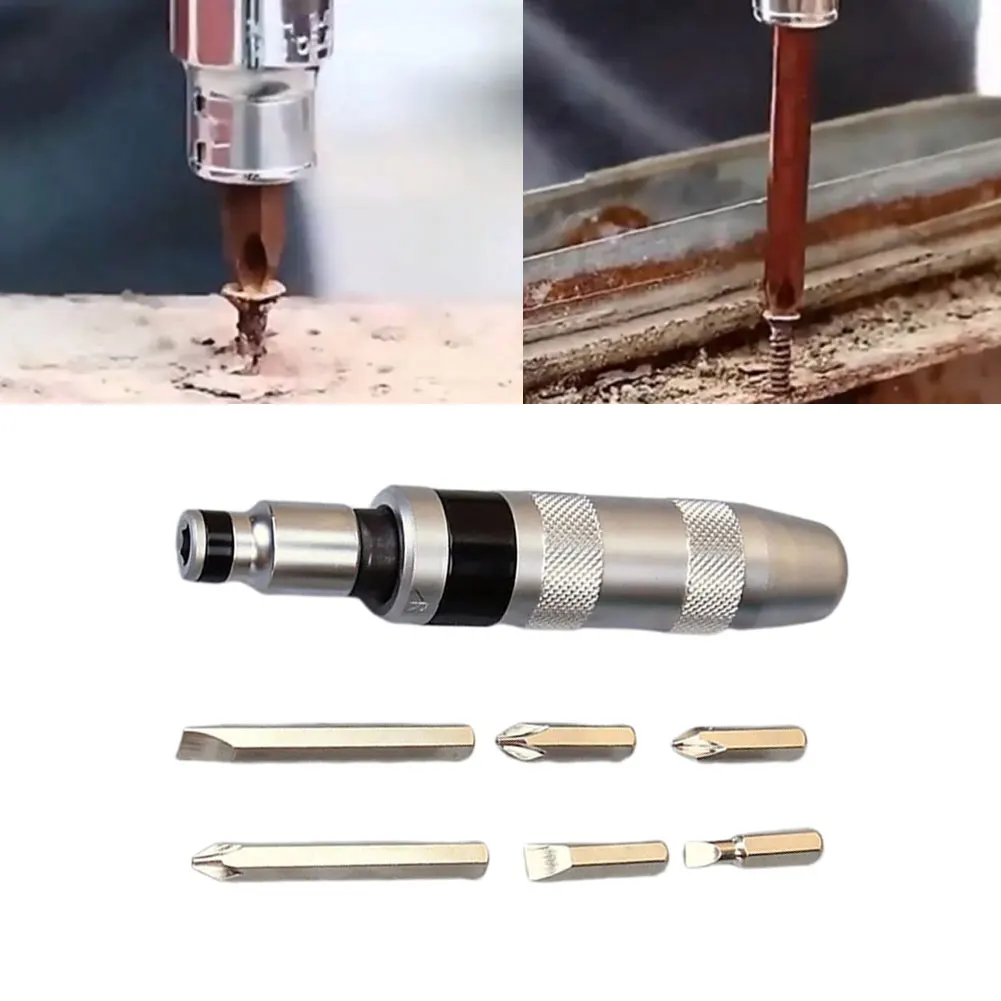 7 Pcs set Impact Driver Screwdriver Hand Tools Portable For Loosening Bolts Remove Stubborn Fasteners Screwdriver Set Hand Tool